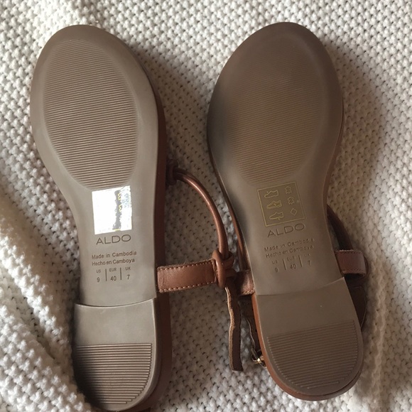 Brown Aldo sandals - NEVER WORN!!! - Picture 4 of 4